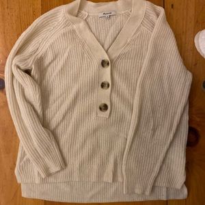 Ribbed Lyle Henley Sweater